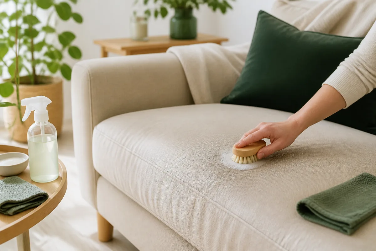 Nettoyer un canapé en tissu : les méthodes qui marchent
